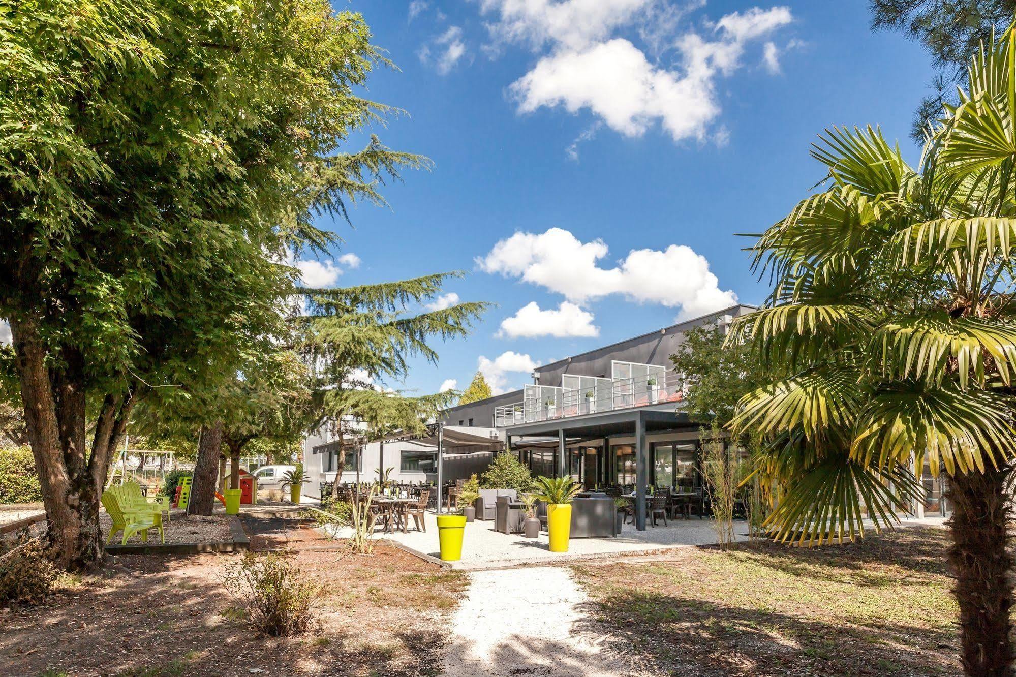 Logis Hotel Restaurant & Spa Au Comte D'Ornon Gradignan Buitenkant foto